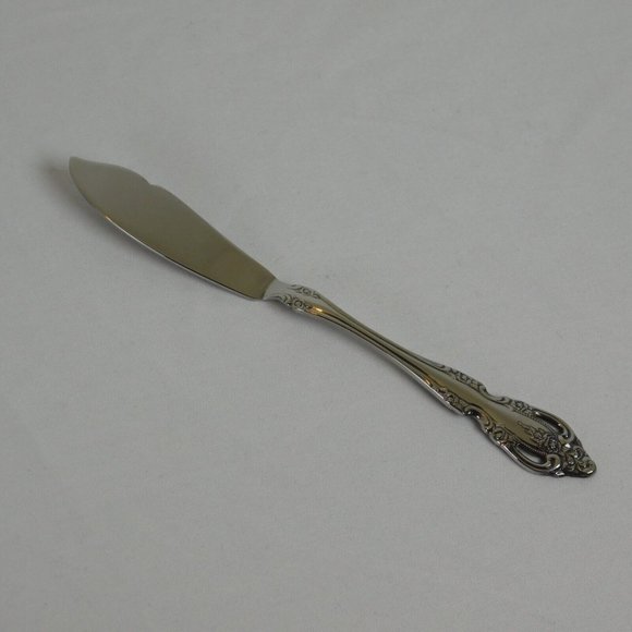 Oneida Brahms Community Stainless 5 Serving Pieces Pie Gravy Sugar Butter Fork - Picture 5 of 13